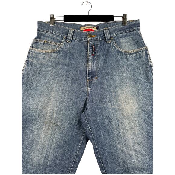 Vintage Willie Esco Denim Carpenter Shorts 36 - Picture 2 of 7